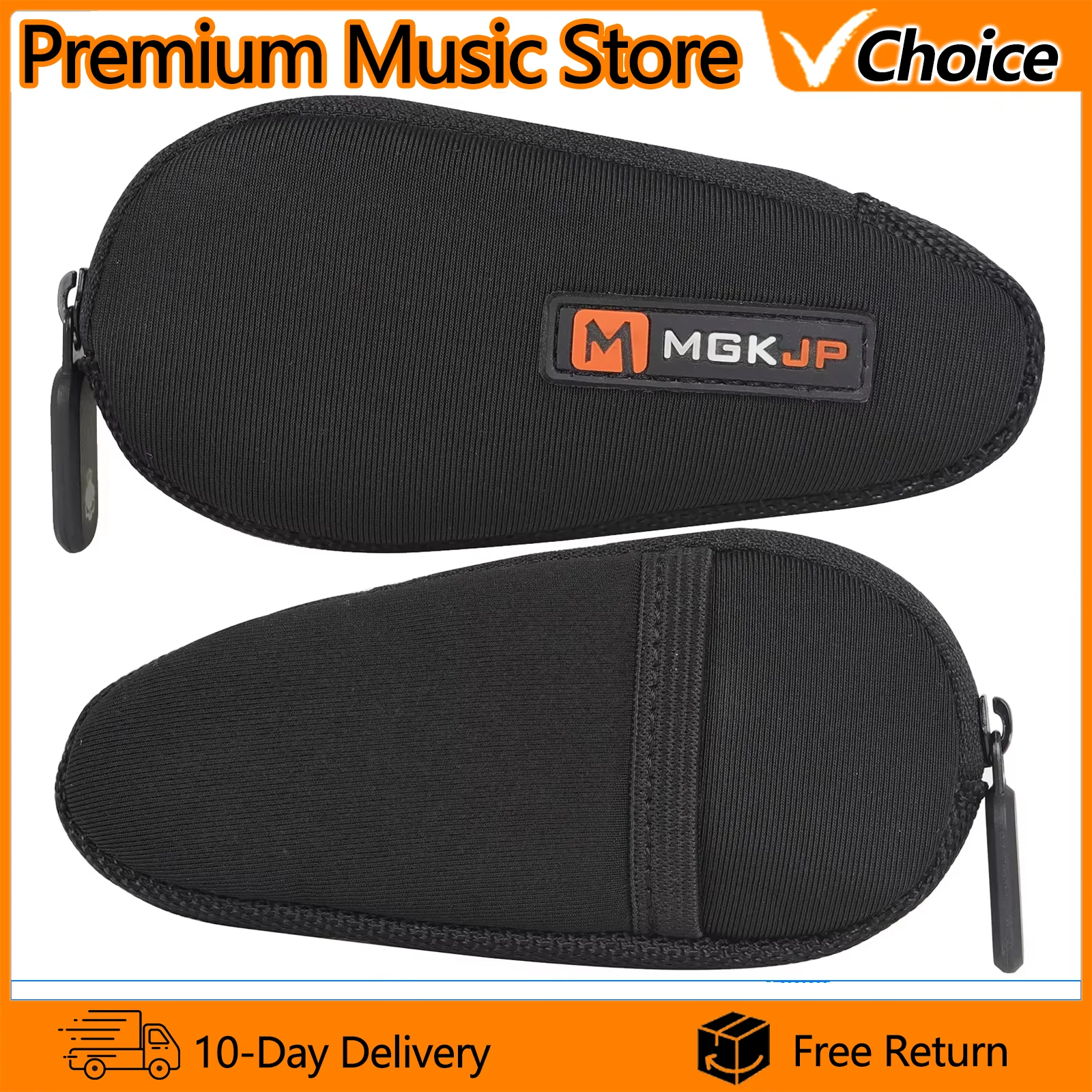 Saxophone Mouthpiece Bag Storage Bag Polyester Clarinet Mouthpiece Storage Protection Box Woodwind Instrument Part & Accessories