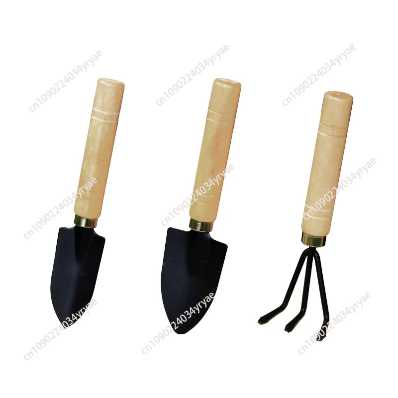 Flower spatula flower planting tool, three-piece set, sea catching artifact, agricultural gardening weeding and weeding