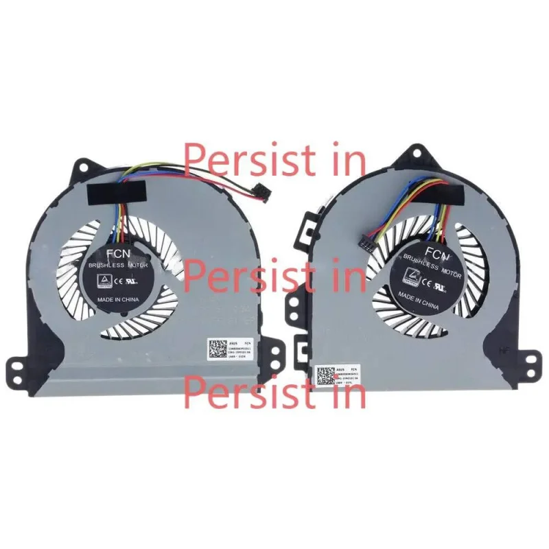 

”НОВЫЙ вентилятор охлаждения процессора и графического процессора для ROG G701VO GX700VO 5V FJBX FJBW 13NB0E60P02011