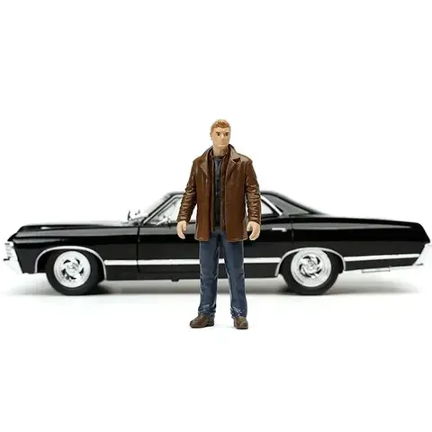 Jada 1:24 1967 Chevrolet Impala SS Sport Sedan Högsimulering Diecast Metalllegering Modellbil CHEVY Leksaker För Barn Presentsamling 10 best sales Chevy-leksak - №6