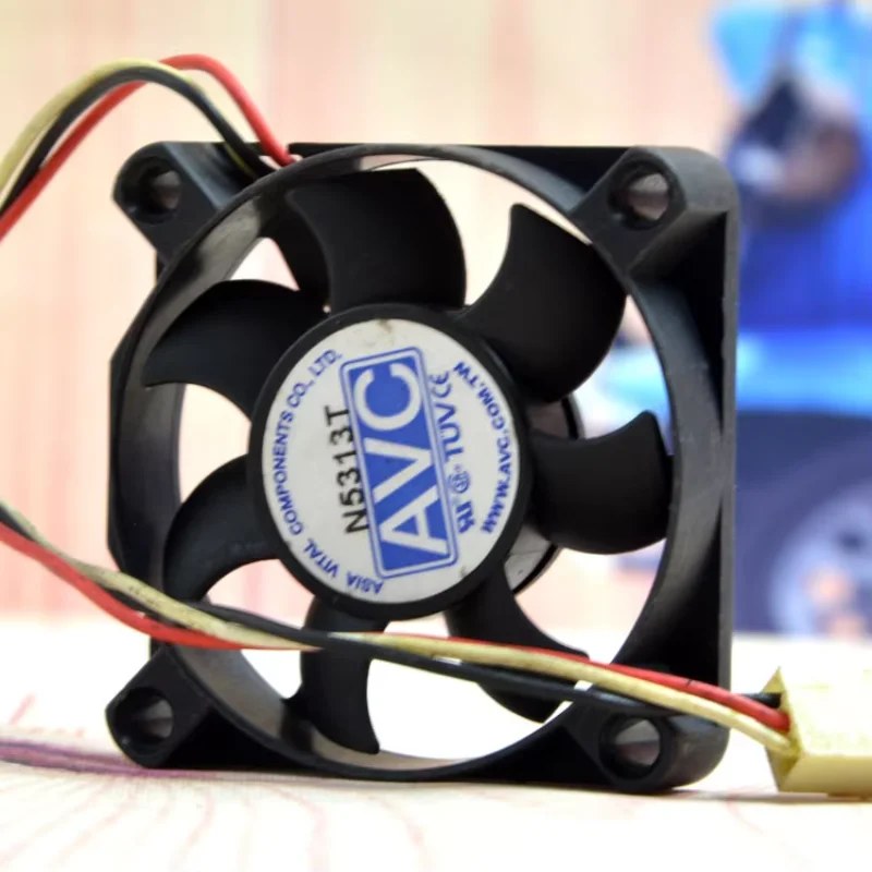 Ventola di raffreddamento per server AVC C5010B05M CC 12 V 0,18 A 50 x 50 x 10 mm a 3 fili