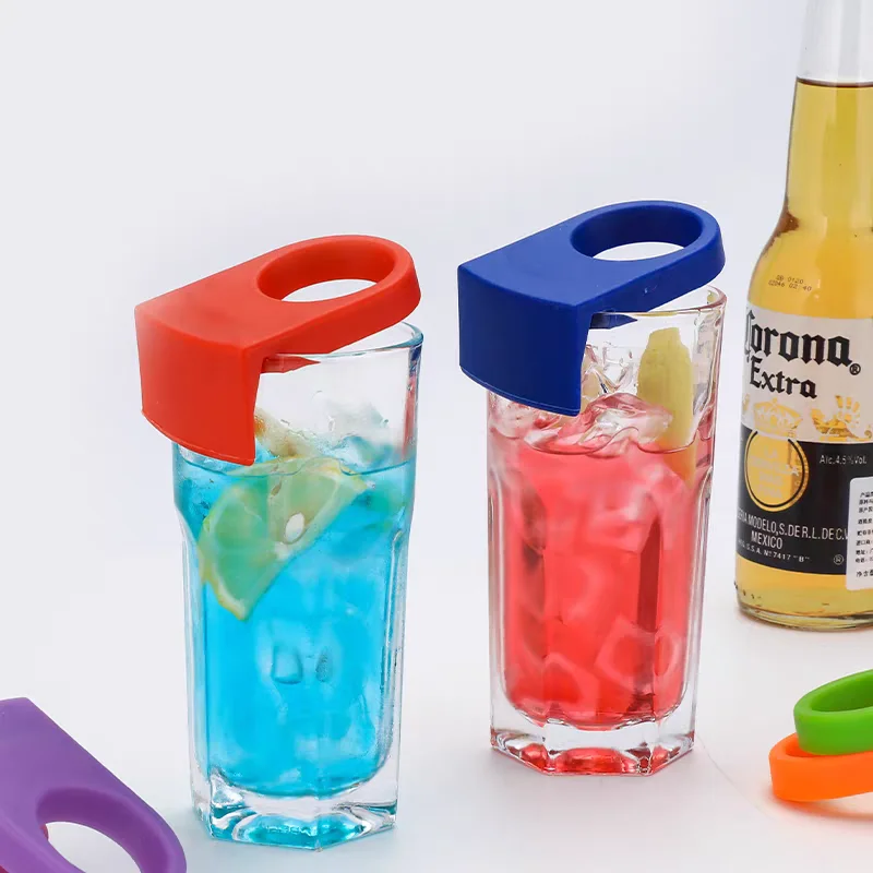 

Bottle Buckle Holders ABS Plastic Drink Clips 100pcs/Set Cocktail Snaps For Beer Glass Bottle Buckle Holders Beer Cocktail Set