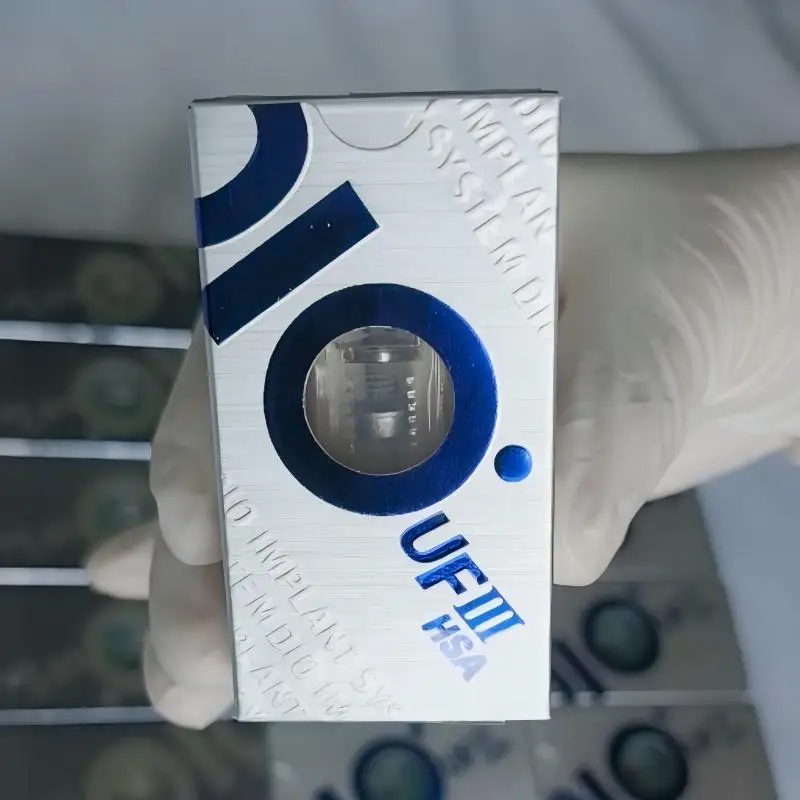DIO UFIII Genuine Internal Submerged Fixture Hybrid SLA Surface Internal Hex Connection Grade 4 Titanium