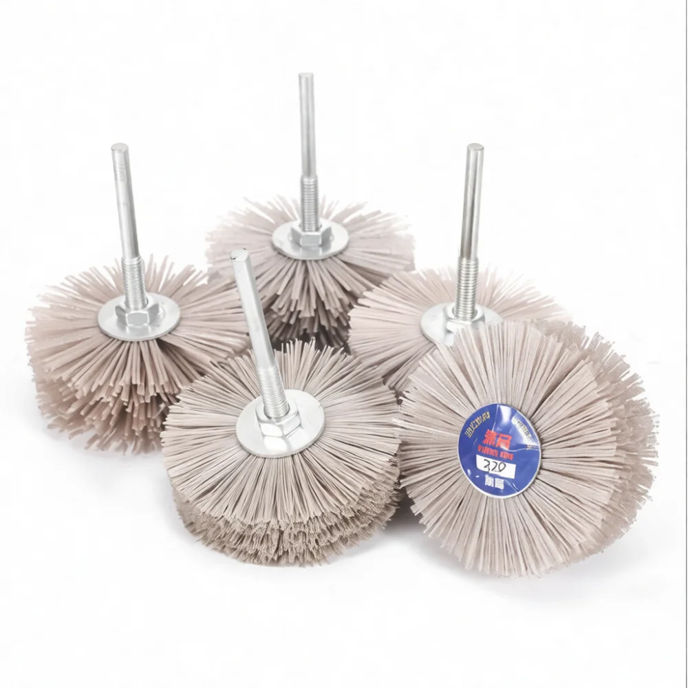 Nylon Abrasive Polishing Head For For Yongpin Woodworking Mahogany Furniture Relief Grinding Tools Durable Surface Mop