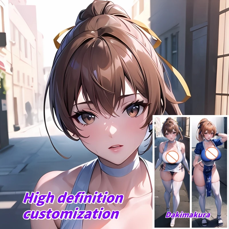 Dakimakura Anime Pillow Case Kasumi Double-sided Print Of Life-size Body Pillowcase