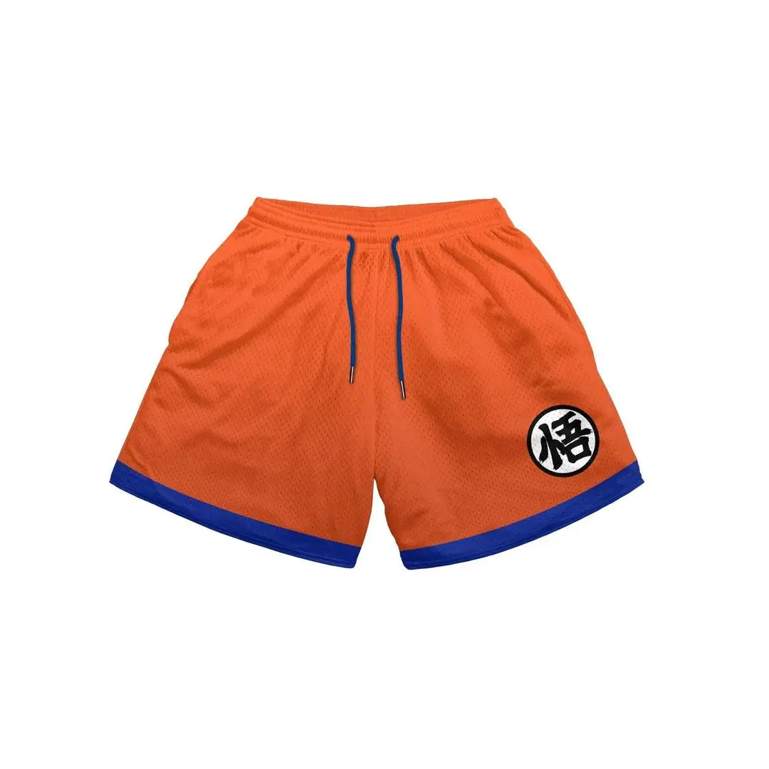 3D Printed Single Layer Shorts Sports Fitness Running Shorts Outdoor Beach Casual Style Summer