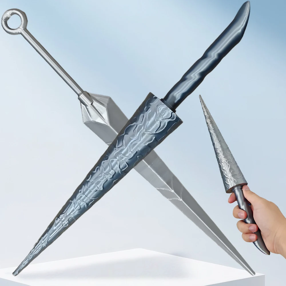 

Новые модели мини-меч Hollows Knightes PLA, реквизит для косплея с периферийными устройствами в стиле аниме, идеальные подарки для фанатов на Хэллоуин и Рождество