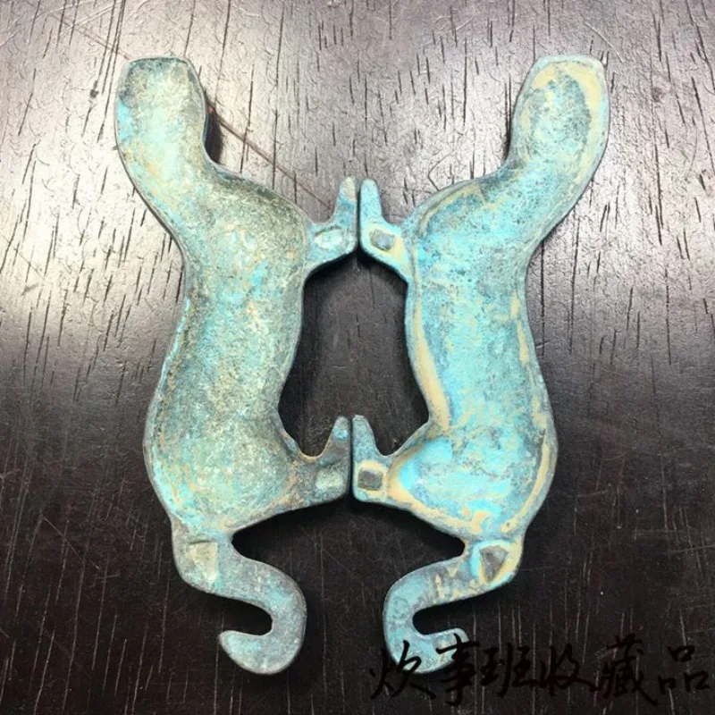 Retro Auspicious tiger tally  Ornament Decoration Tea Pet Figurines Desk Decor Accessories