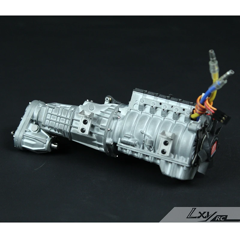 All-metal 3-speed Gearbox for 1/14 Tamiya RC Truck Trailer Tipper Scania Actros Volvo MAN DIY Parts