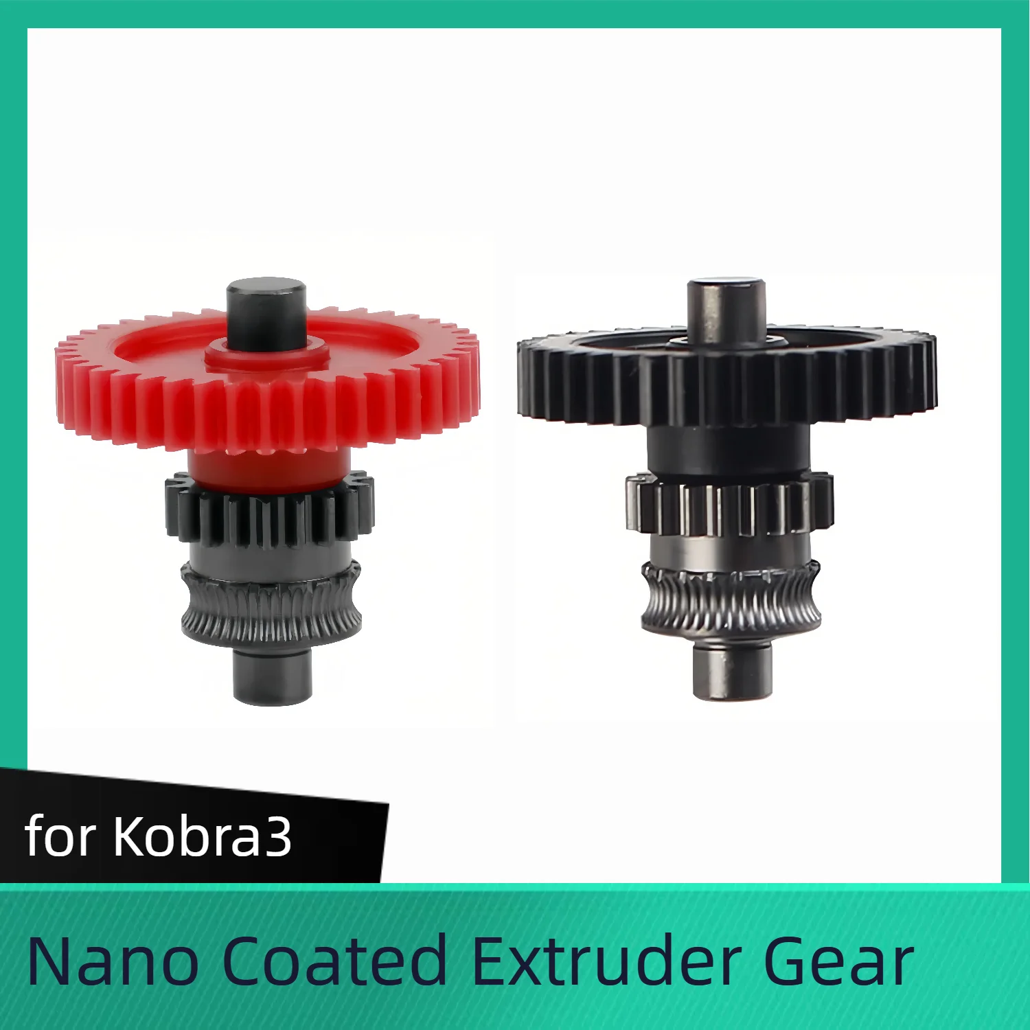 

Шестерня с нанопокрытием для комбинированного экструдера Kobra3, закаленная сталь, точные комплекты шестерен для Anycubic Kobra3, аксессуары для 3D-принтера