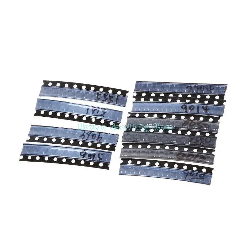 462D 100pcs SOT-23 Transistor Sample Package 10 Kinds Triode