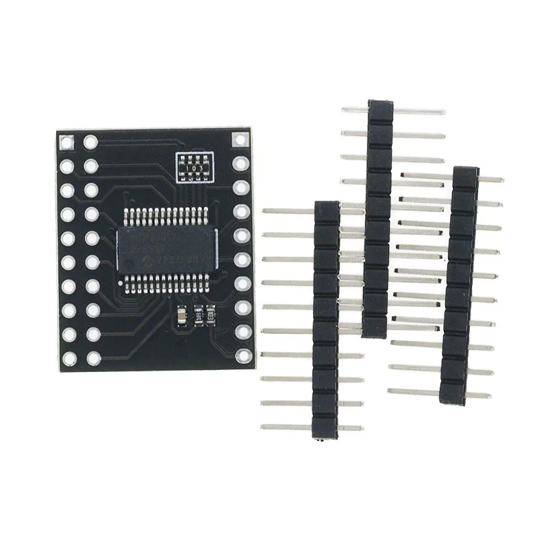 MCP23017 Serielles Schnittstellenmodul IIC I2C SPI MCP23S17 Bidirektionales 16-Bit-I/O-Expander-Pins 10 MHz serielles Schnittstellenmodul