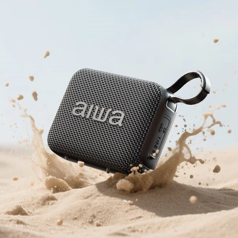 AH-17 alto-falante portátil com bluetooth 5.4, tws verdadeiro estéreo sem fio ao ar livre ipx4 à prova dwaterproof água subwoofer pesado, para chuveiro