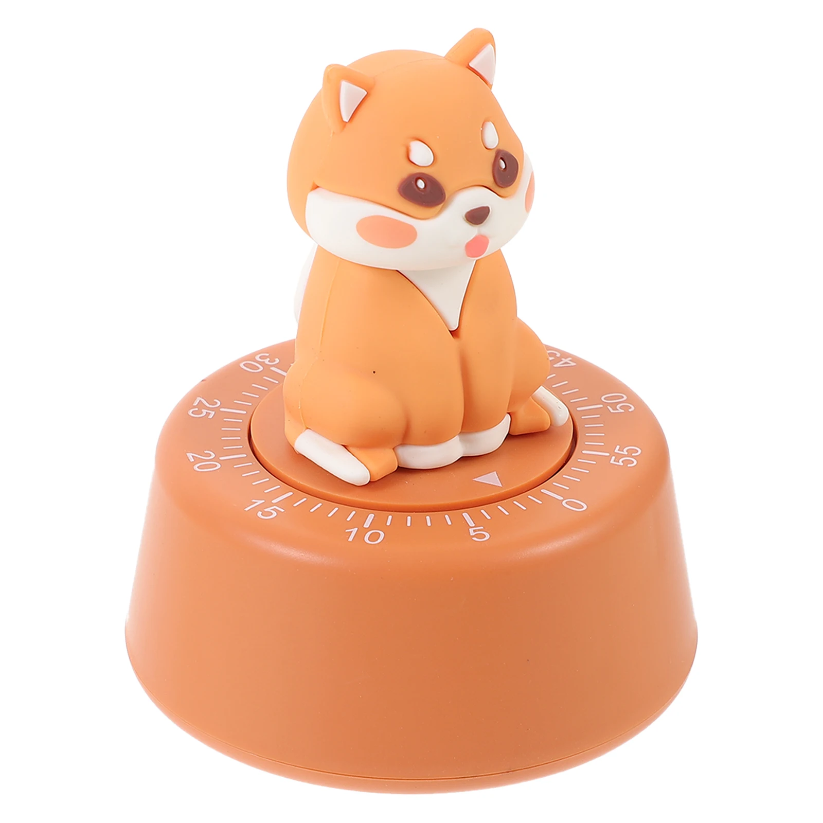 

Children Timer Cartoon Dog Shaped Mechanical Timing Device Countdown Kitchen Timer Plastic Baking Management Reminder