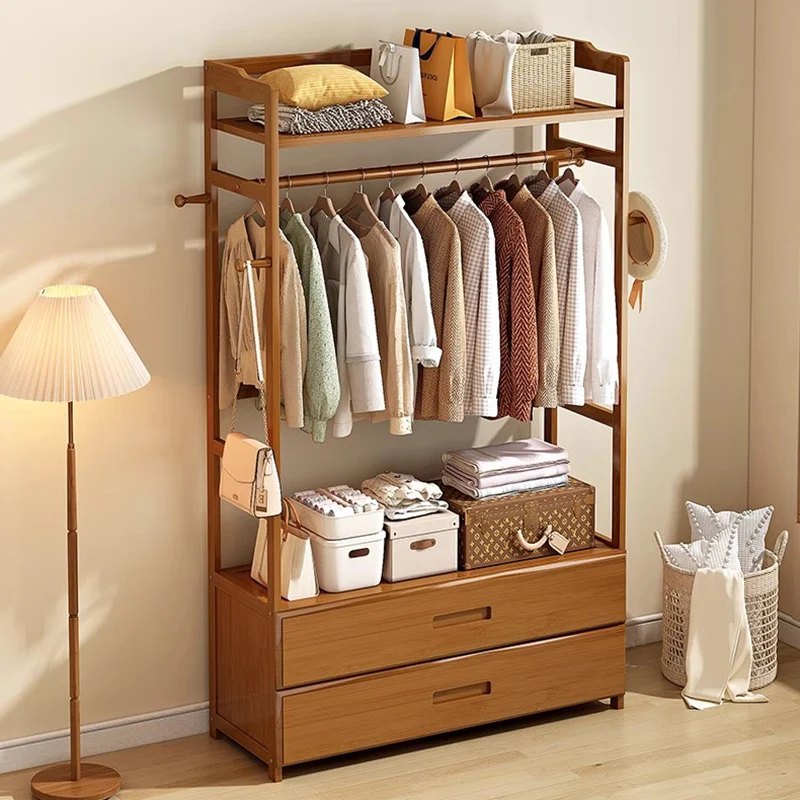 

Storage Garment Coat Racks Wooden Clothes Minimalist Organizer Modern Coat Racks Hallway Indoor Porte Manteau Hallway Furniture