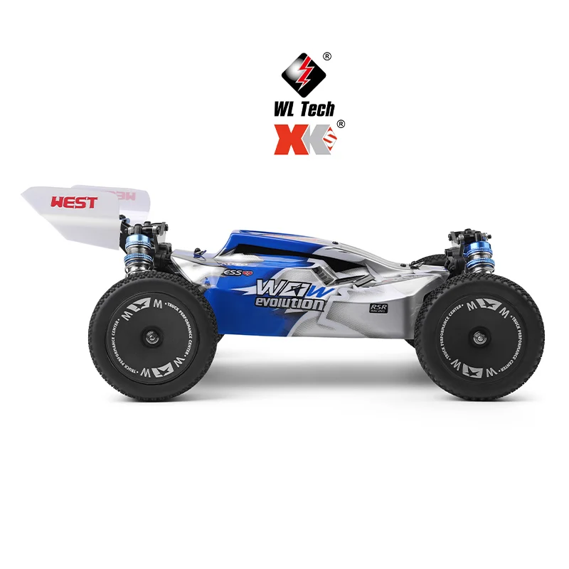 Weili 144011 1:14 Brushless Electric Four-wheel Drive Racing Vehicle Remote Control Alloy Bottom Off-road Vehicle Model Toy