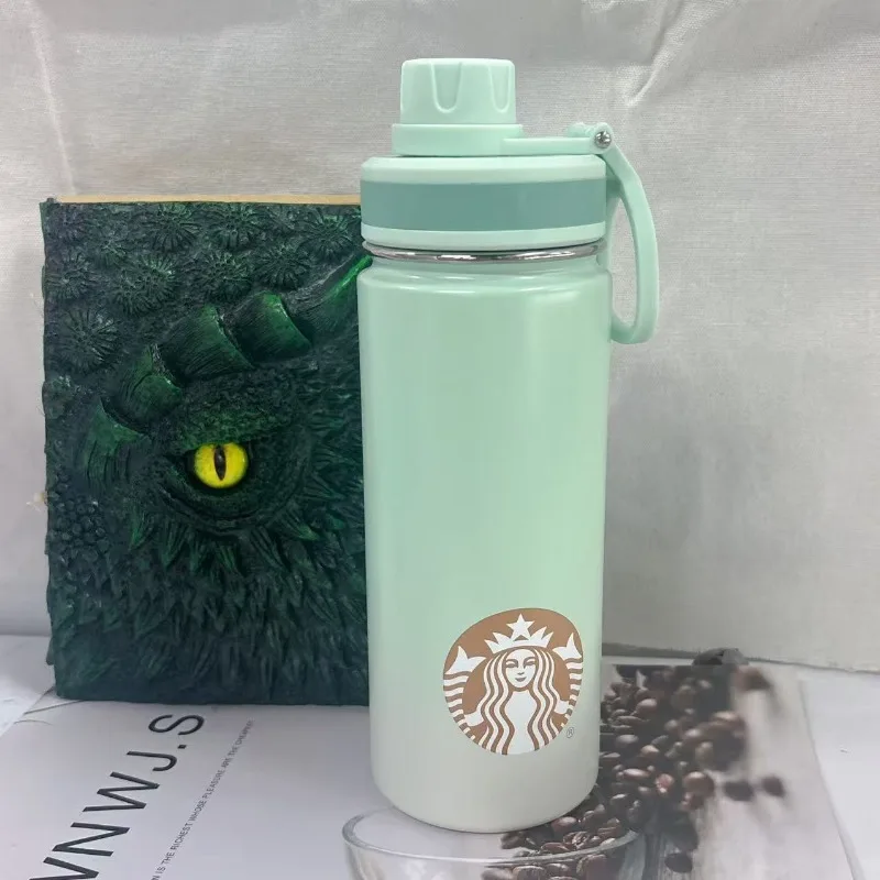 

Starbucks Pastel Mint Green Thermos,500ml Sleek Insulated Bottle with Secure Screw Lid and Durable Stainless Steel Build