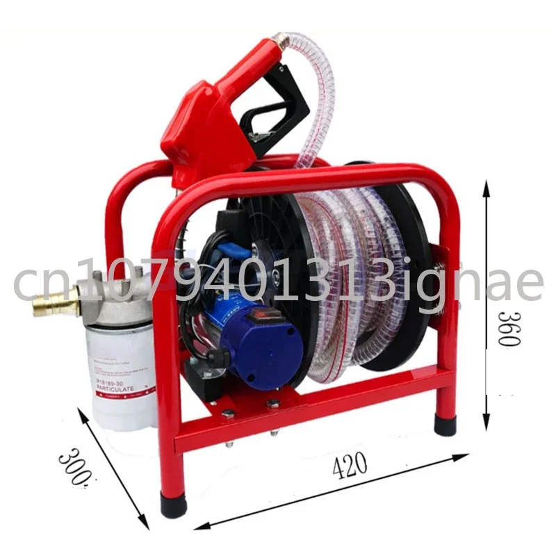 

12V/24V/220V automatic oil suction pump high-power refueling gun metering refueling gun diesel oil pump Booster Pump