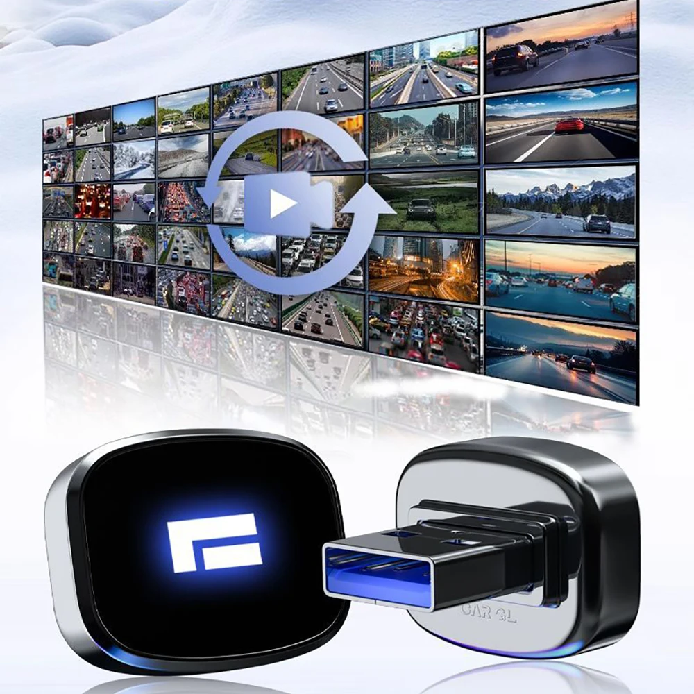 64G 운전 레코더 차량 탑재 U 디스크 USB 플래시 드라이브 2023-2025 BAIC JISHI polestone01 Rox 01 고속 저장 카드 썸네일 4