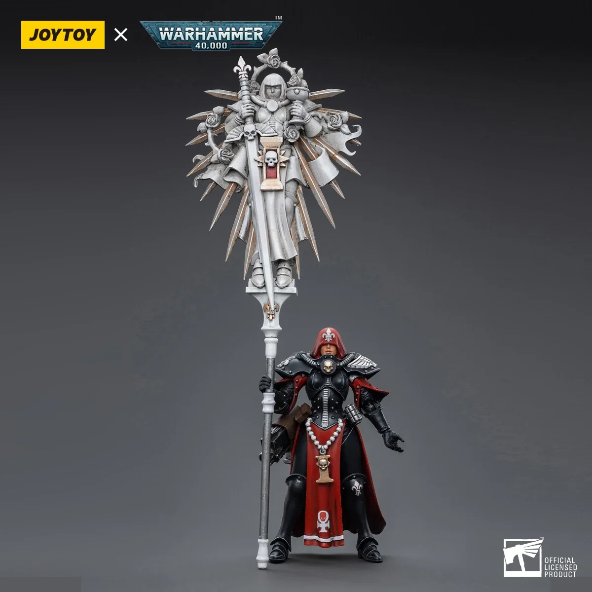 [En Stock] JOYTOY Warhammer40K Figurine Adepta Sororitas Imagifier bataille soeur Anime Figurine Joint mobile Collection jouet