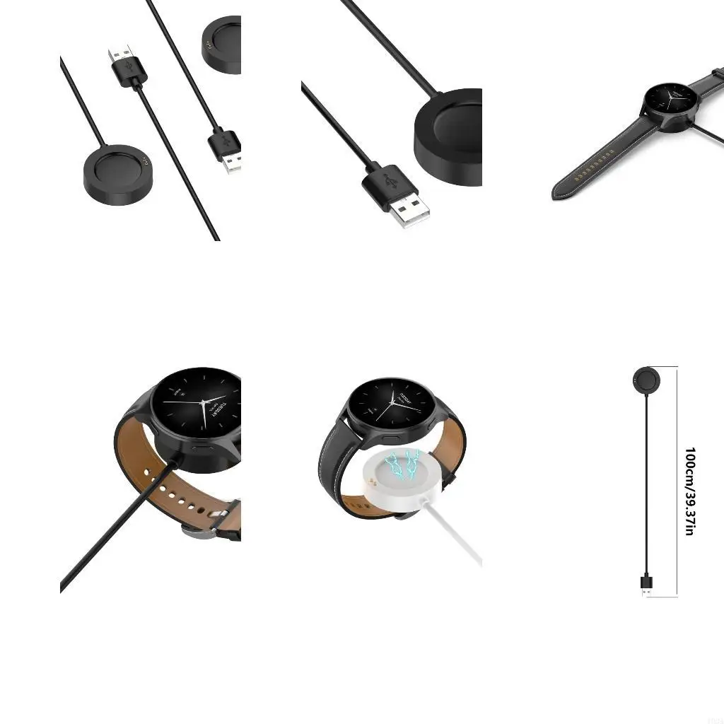 193A Strong Charges Cord High Efficiency & Safety Efficient USB Power Cable Easy to Use for Smartwatch Models
