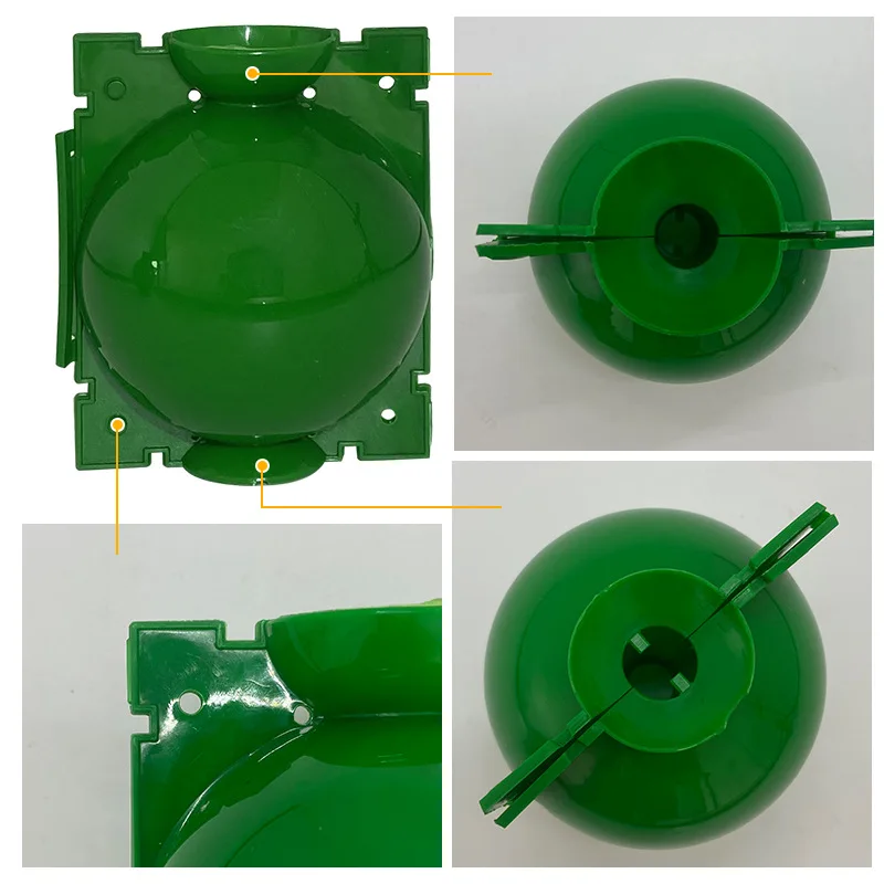 10Pcs Plant Rooting Equipment High Pressure Propagation Ball Garden Graft Box Plant Hydroponics Propagation Box