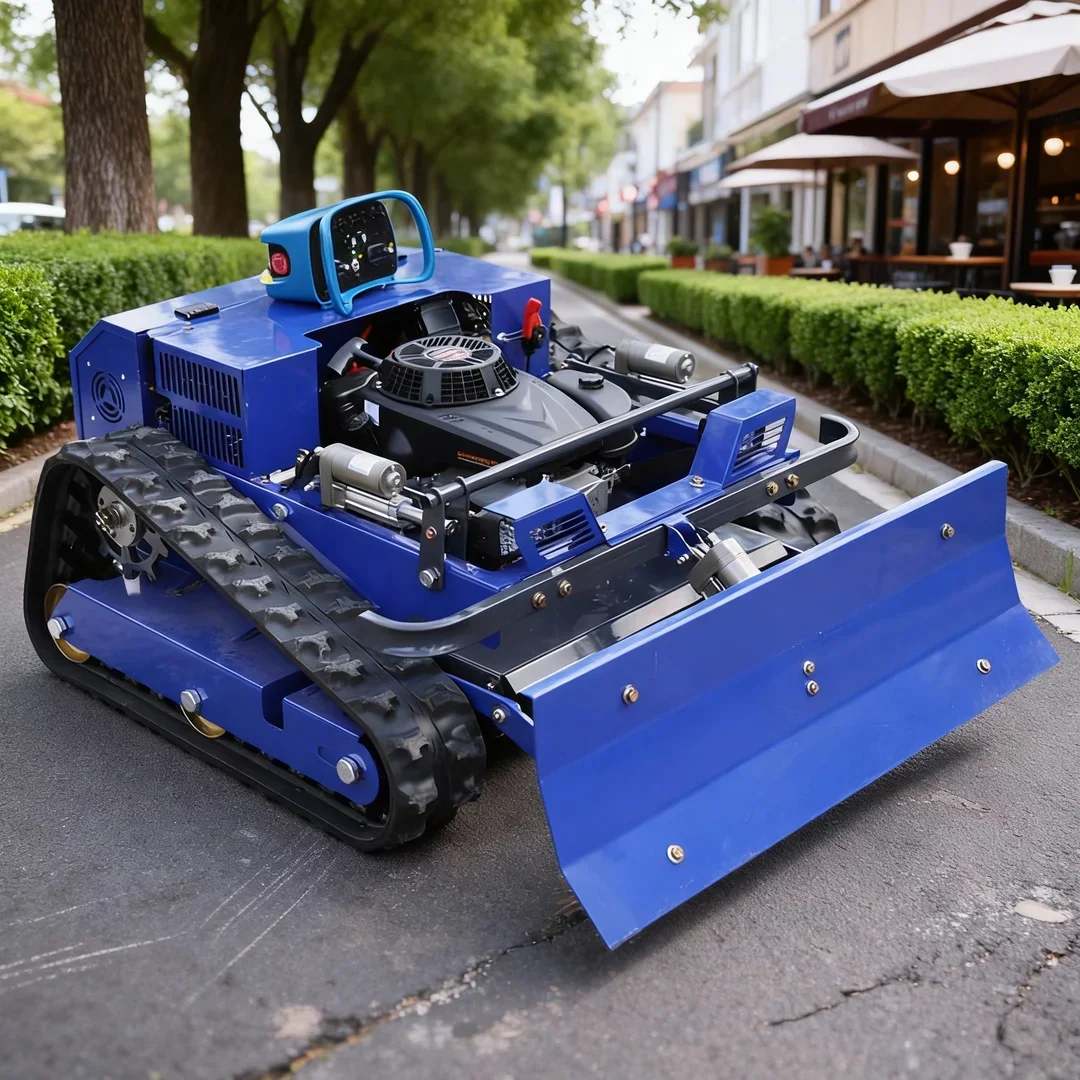 

Customized Low Noise Remote Operated Lawn Mower - Snow Shovel Integrated Cordless Tool for Small to Large Yards