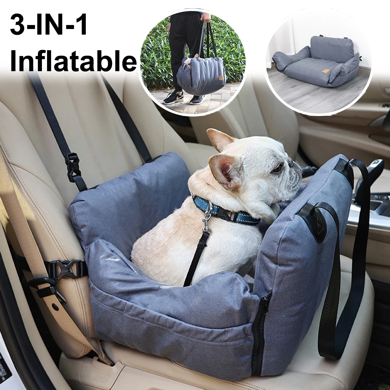 Hund Auto Sitz Abdeckung Aufblasbare Hängematte Haustier Träger Tasche Korb Tragen für Katzen