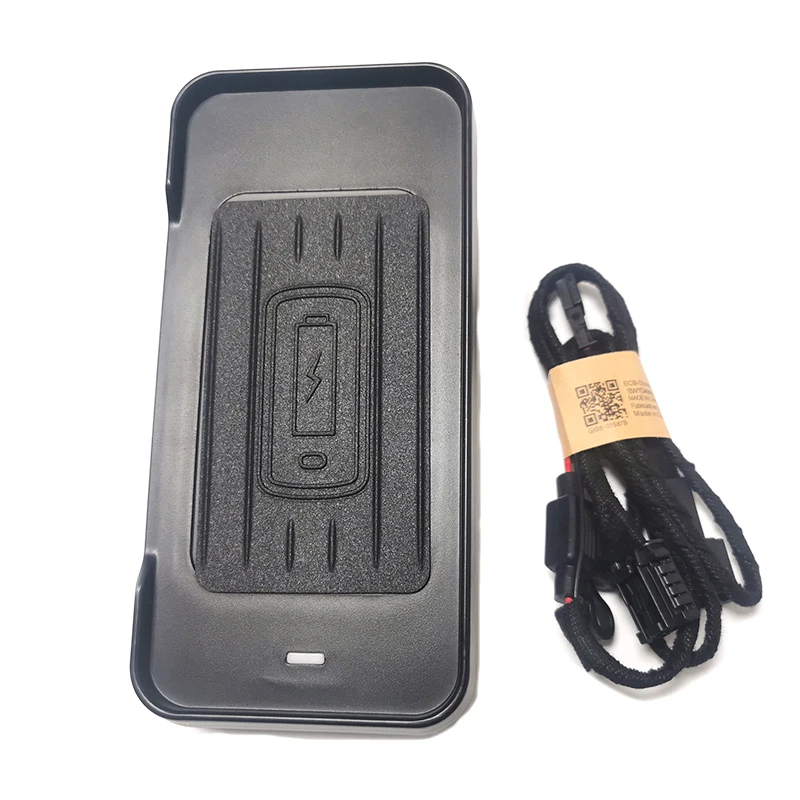 Car wireless fast charging holder for Renault Clio 4 2013 2014 2015 2016 2017 2018 2019 15W mobile phone charger charging plate