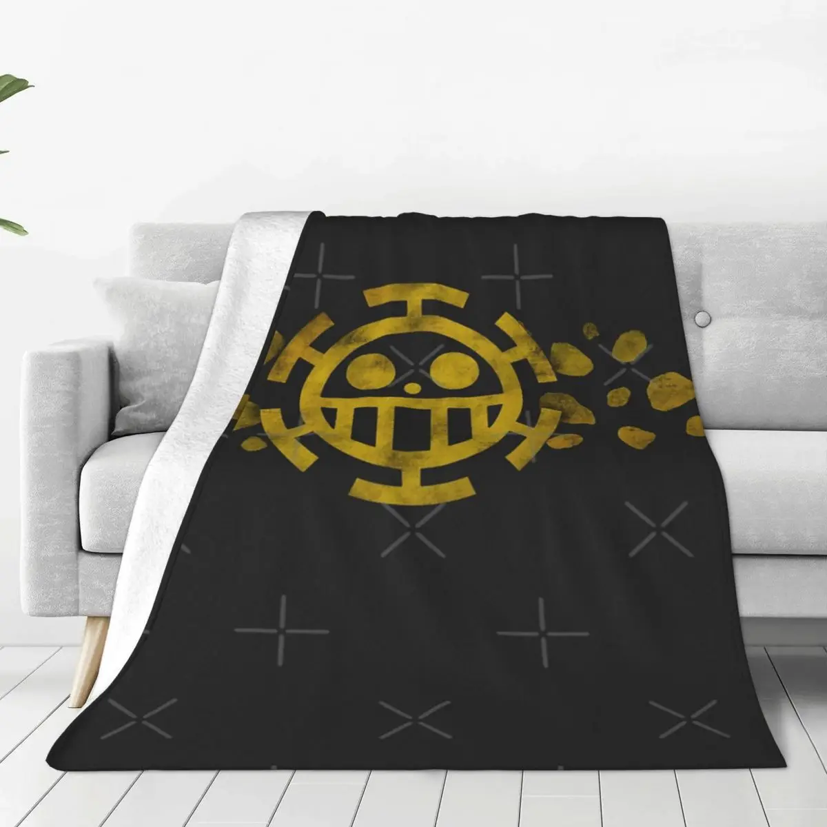 Trafalgar Law Print Four Seasons Universal Blanket Air-Conditioned Room Can Be Laid Mother's Day Gift