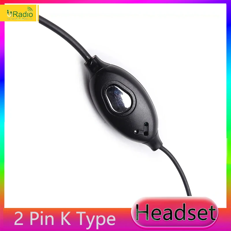 Headset 2 Pin For UV18Pro QuanSheng UV K5 Earpiece UV K6 UV 5R Plus BF DM-1701 UV 17 Plus Walkie Talkie Headphone Two Way Radios