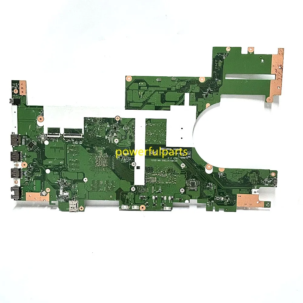 For Lenovo ThinkPad P15v Gen 2 Motherboard HP5B0 HT5B0 NM-D551 I5-11400H i7-11800H Cpu T500  T600 Graphic Working Good