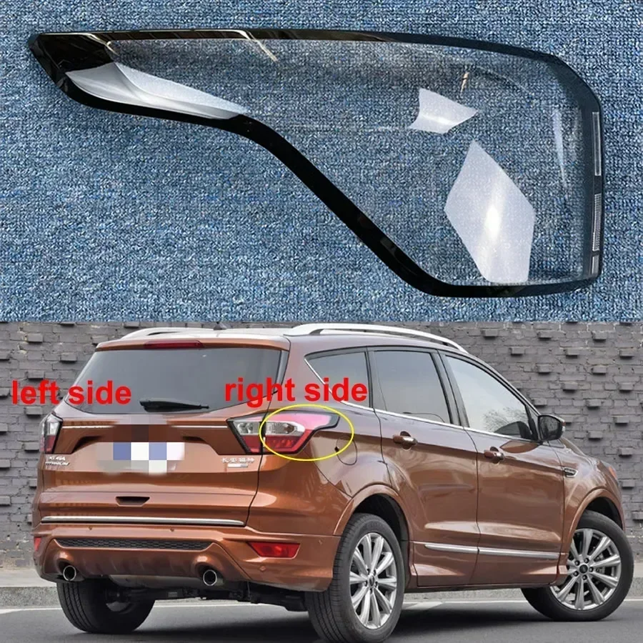 

For Ford Kuga / Escape 2017 2018 2019 Rear Outer Taillight Shell Tail Lamp Cover Brake Lights Mask Auto Replacement Parts