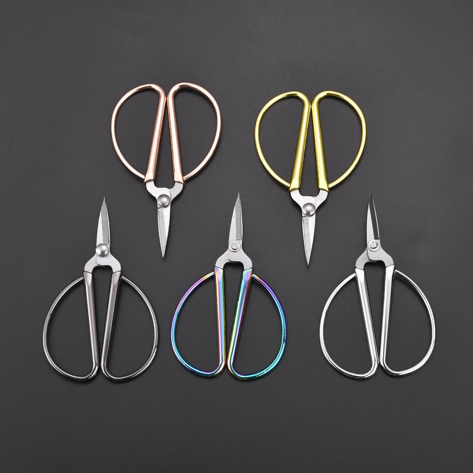 

Mini Stainless Steel Scissors Durable Embroidery Scissors Fabric Thread Cutter Tools For Sewing Vintage Small Tailor Scissors
