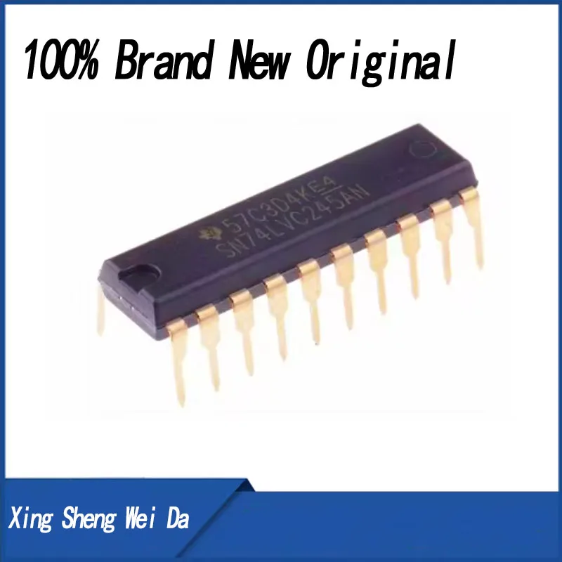 

5 unids/lote SN74LVC245AN 74LVC245 DIP-20 transceptor de bus no inversor de 8 bits en Stock nuevo IC Original