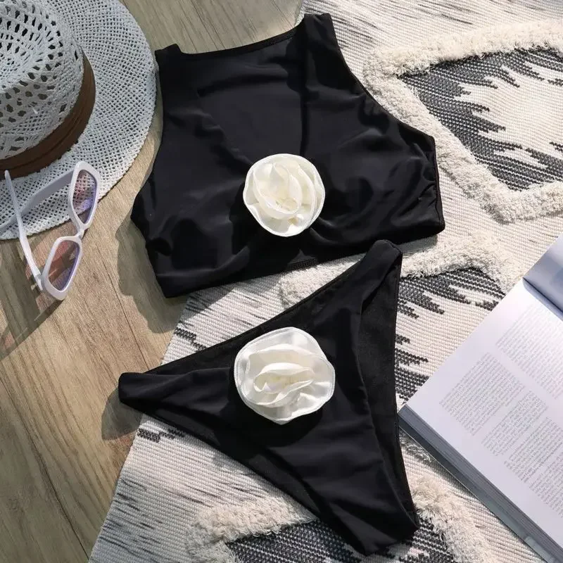 

Floral Sexy Bikinis Swimsuits Women Swimwear Push Up Female Beach Swim Wear Bathing Suits Brazilian Bikini Set Pool Bather 2024
