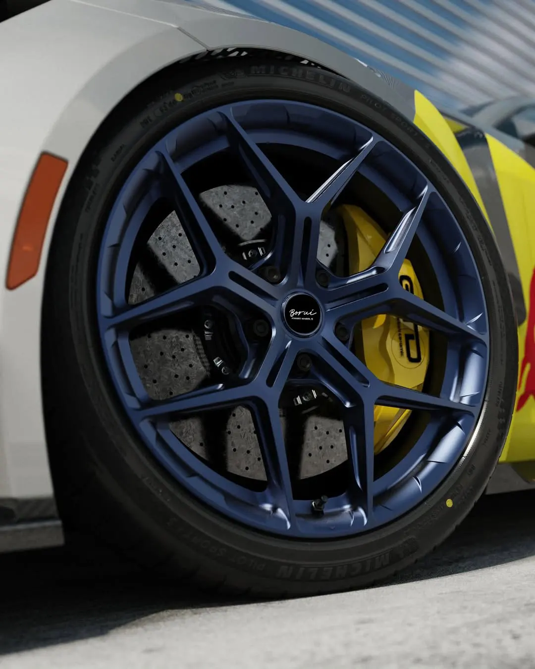 Borui Forged Wheels 20 Inch Flower Style Multi-Spoke Rims Custom Performance Car Wheels Wholesale Rims For Sports Cars