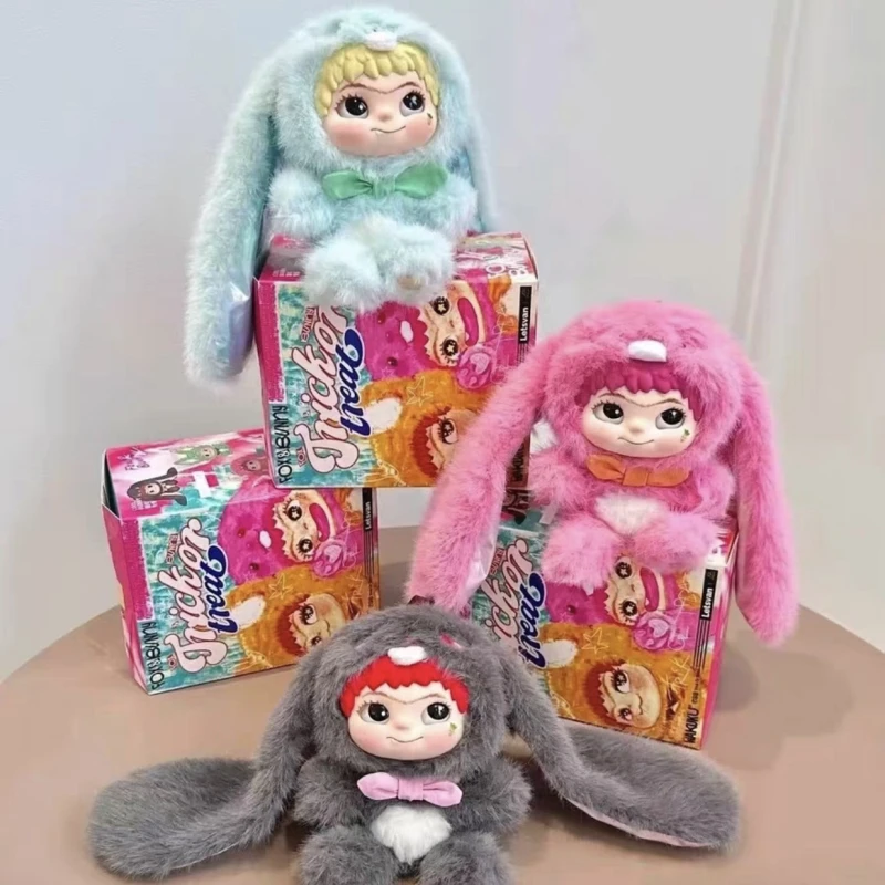 

Genuine Wakuku V2 Fox Rabbit Trick Or Treat Series V1 Vinyl Plush Blind Box Trendy Doll Garage Kit Ornament Collection Toy Gifts