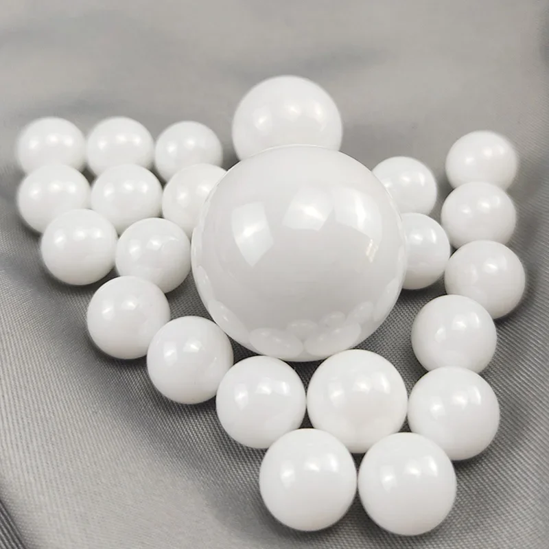 1/10/50pcs Zirconia Ceramic Ball Dia 0.8mm 1.2 1.5 1.588 3.5-16mm G10 Precision ZrO2 Ceramic Bearing Ball Smooth Round Ball Bead