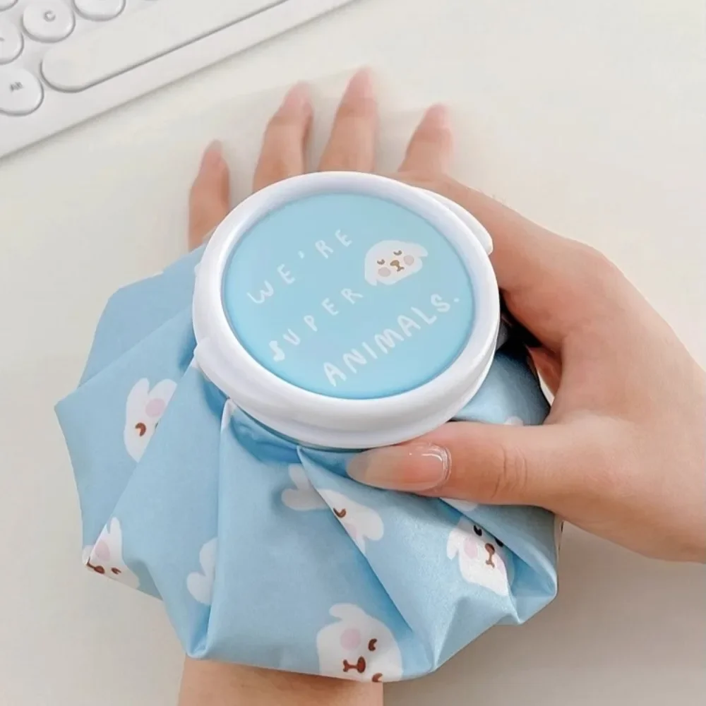 Applicare il ghiaccio per ridurre i pori Panno per il riempimento dell'acqua Impacco di ghiaccio rinfrescante Impacco di ghiaccio riutilizzabile Massaggio per il viso Strumenti per la cura della pelle di bellezza del viso degli occhi