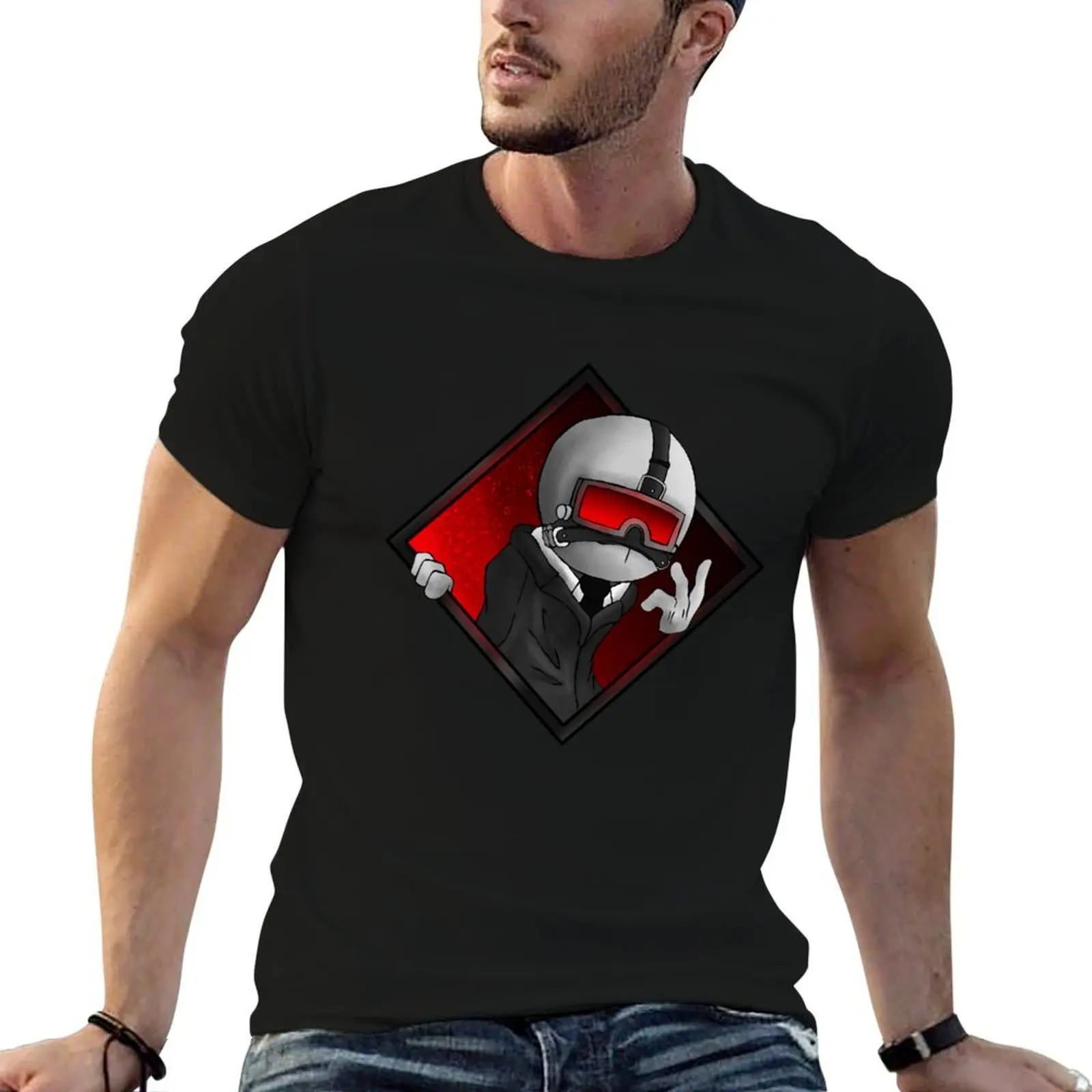 

Madness combat AAHW MAG AGENT V4 grunt art T-Shirt g man t shirts for men men t shirt cotton 100% t shirt personalised T-Shirt
