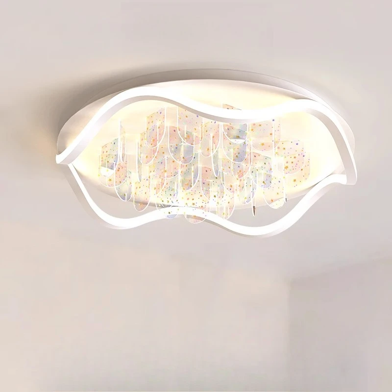 

Full spectrum bedroom light Internet celebrity creative eye protection children's room ceiling light warm romantic