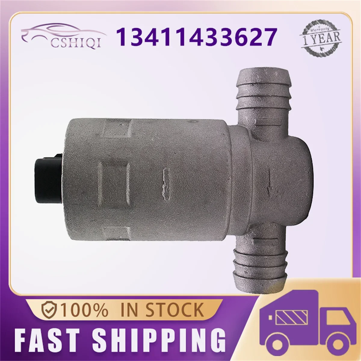 13411433627 Idle Air Control Valve 2pins 13411247197 13411709932  0280140549 For 1987-1991 BMW 318i 318is 740i 740il E36 E30