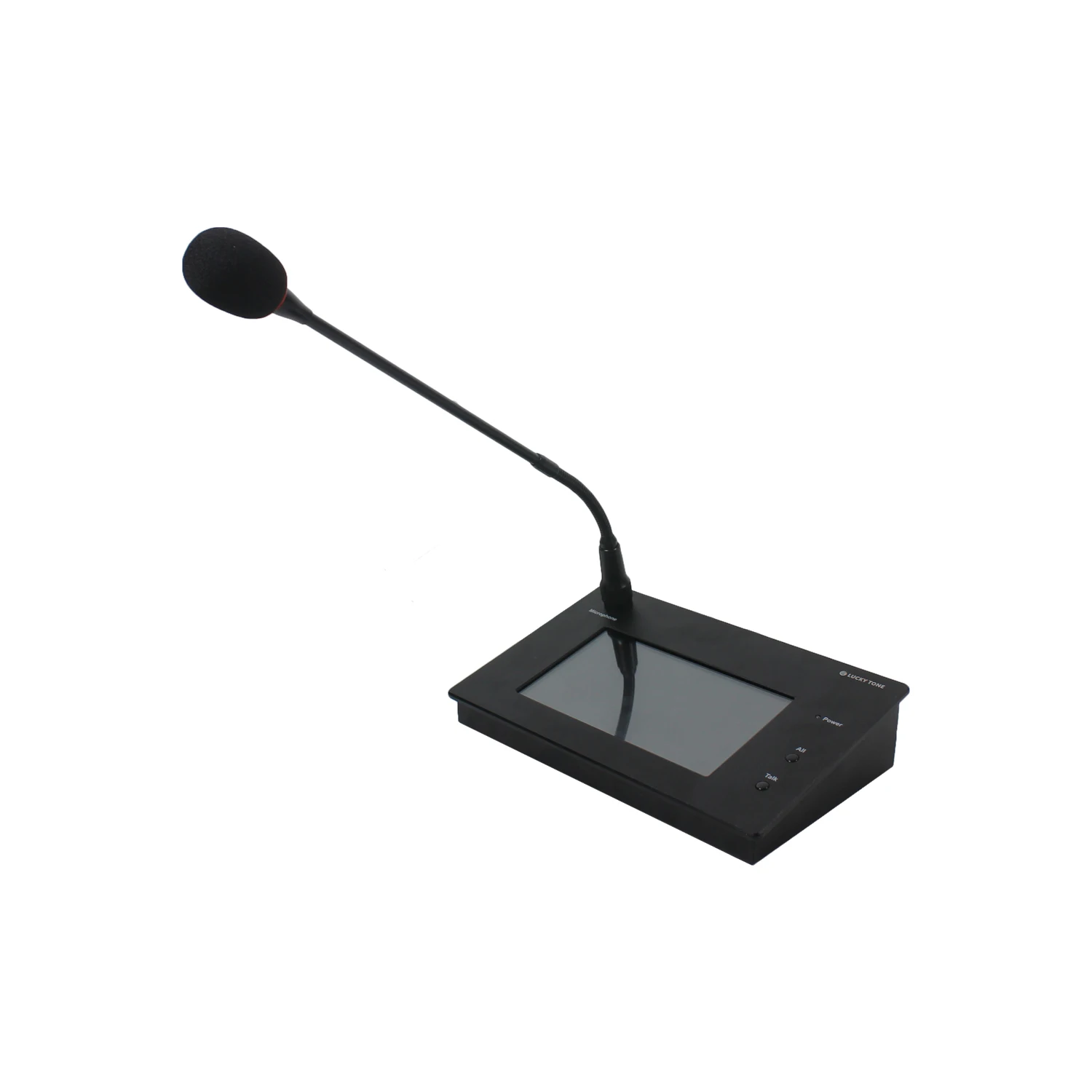 

Voice Evacuation System 120 Zones Remote Paging Microphone With Touch Screen And EN54 Compliance