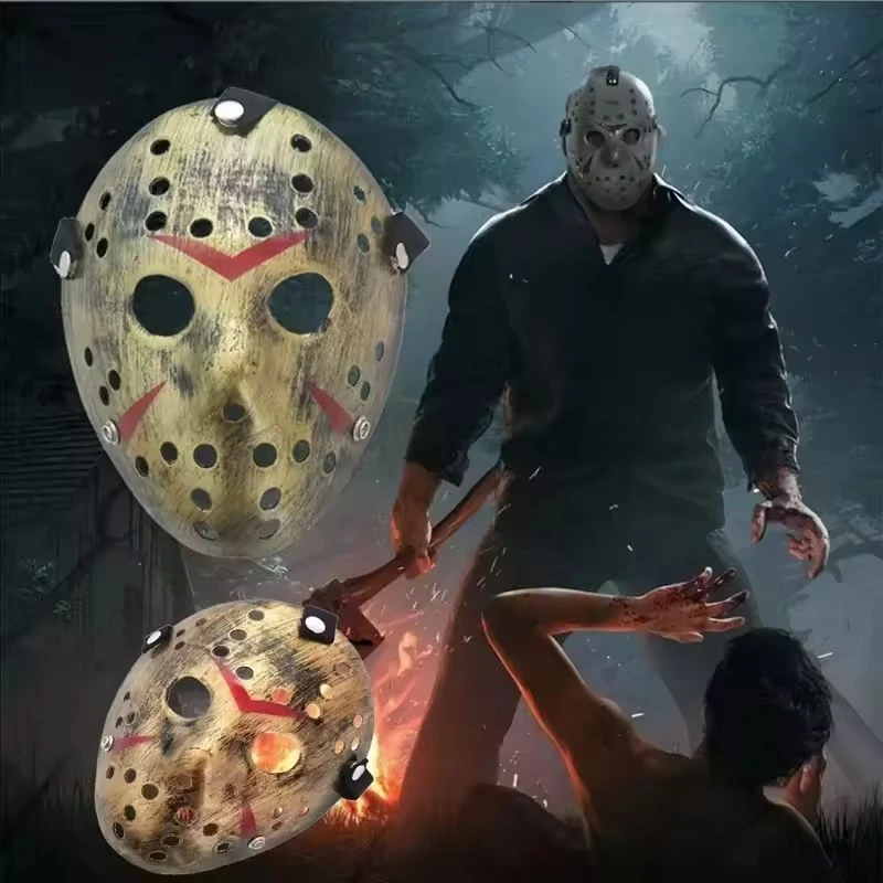 Cadeau Film Hockey Masker Jason Voorhees Vrijdag De 13e Horror Eng Masker Halloween Party Cosplay Maskers Voor Volwassen Mannen Halloween