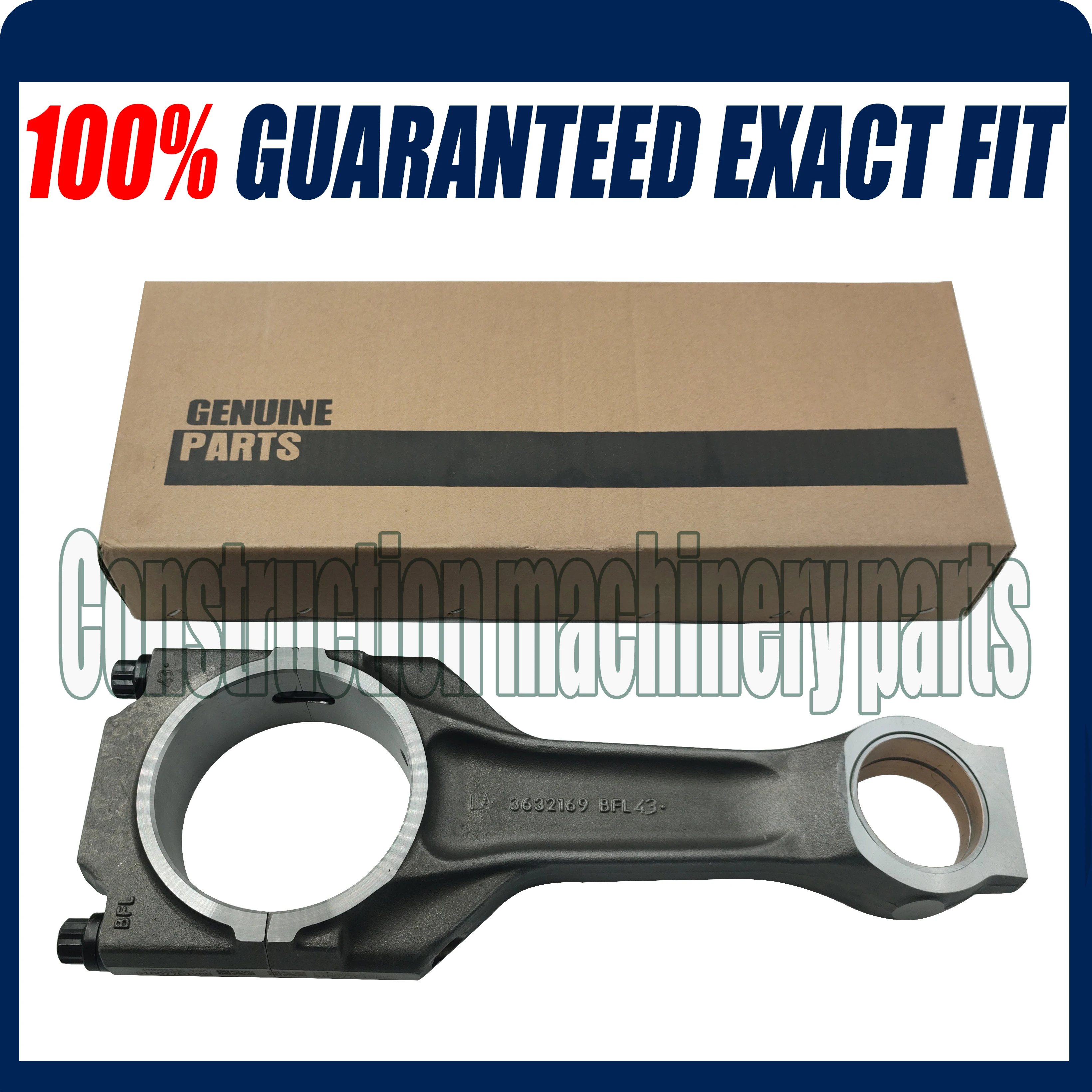 3632225 Connecting Rod For CUMMINS KTA50 , KTA38 DIESEL ENGINE Superior Quality