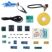 Ezp2023+High Speed Spi Flash Programmer Usb 2.0 With Sop8 Sop16-Dip8 Chip Adapter Burner Expansion Board Development Board