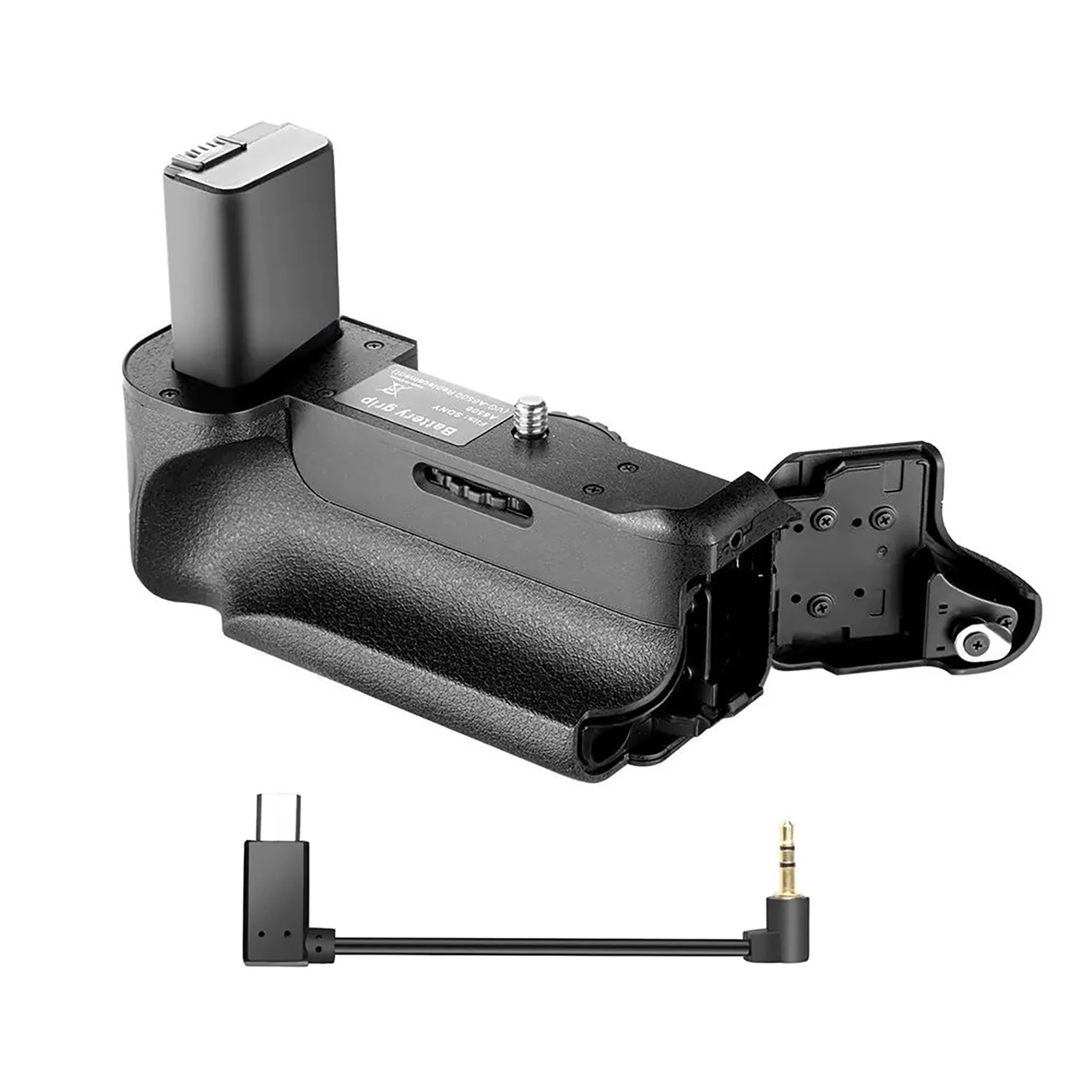 VG-A6500 Vertical Battery Handle Grip Holder Replacement For Sony A6500 Camera Accessories Work With For 1/2 Pcs NP-FW50 Battery