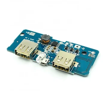 5V 2A güç bankası şarj modülü şarj devre Step Up Boost güç kaynağı modülü 2A çift USB çıkışı 1A girişi