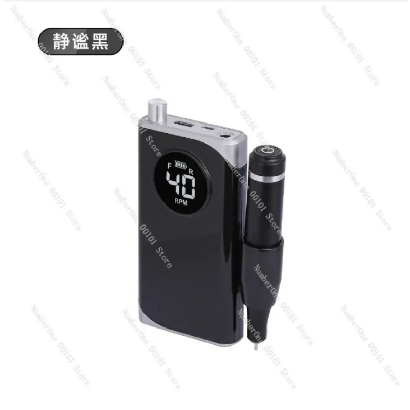 For UV401 Portable Rechargeable Nail Drill Polisher, Cordless Electric Manicure Tool for Gel Polish Removal Professional